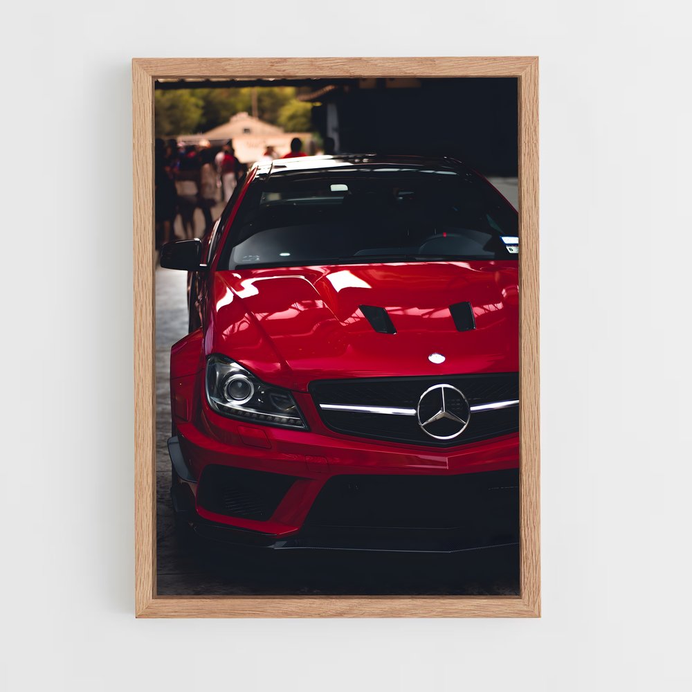 Poster raffiné AMG C – affiche Mercedes (vue 4)